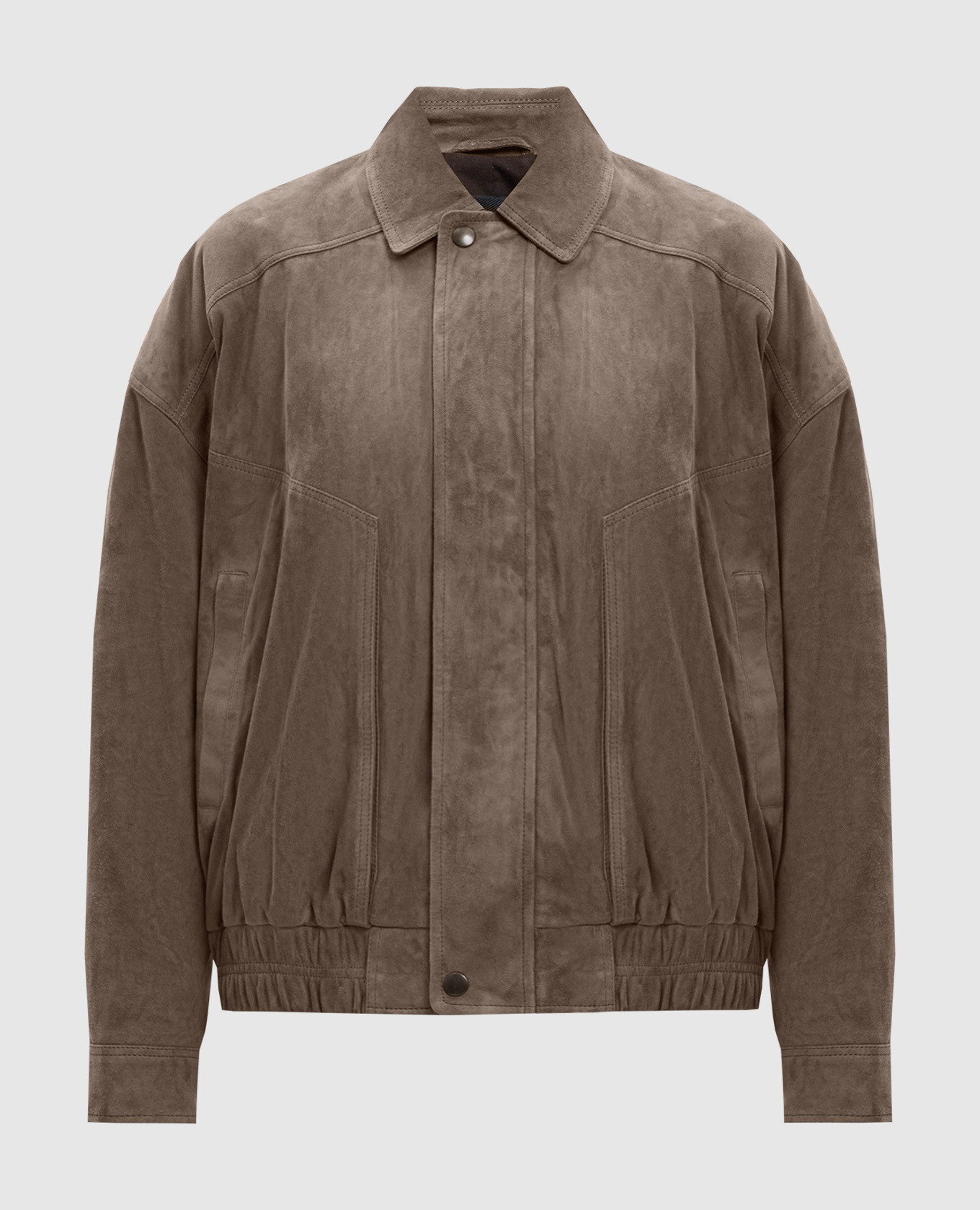 Замшевая коричневая куртка Frederica