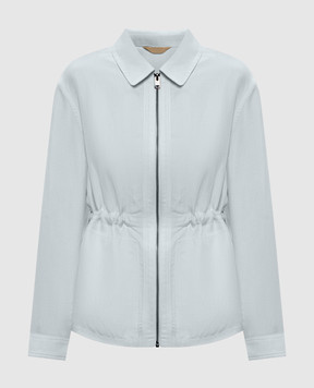 Woolrich Зелена куртка з льоном CFWWOS2021FRUT3043