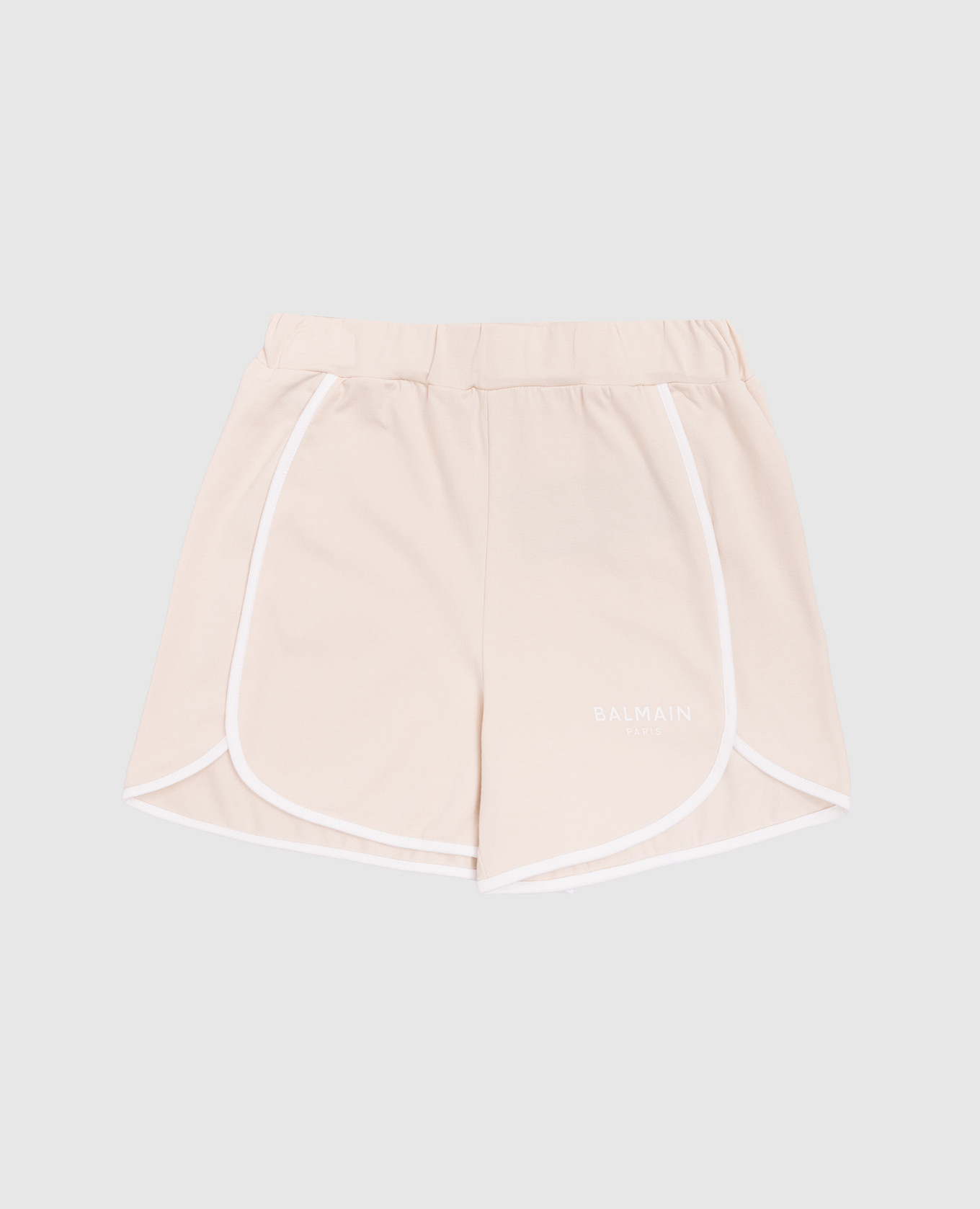 

Детские шорты с логотипом, Бежевый, Шорты