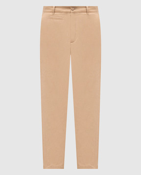 Givenchy Бежеві штани з логотипом BM51NV15XZ