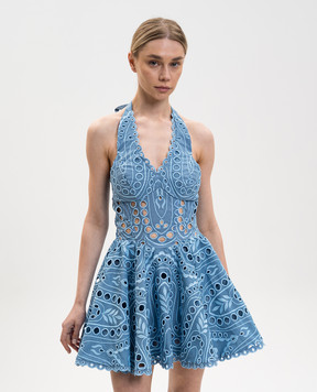 Charo Ruiz Блакитна сукня міні Sandlight 263604