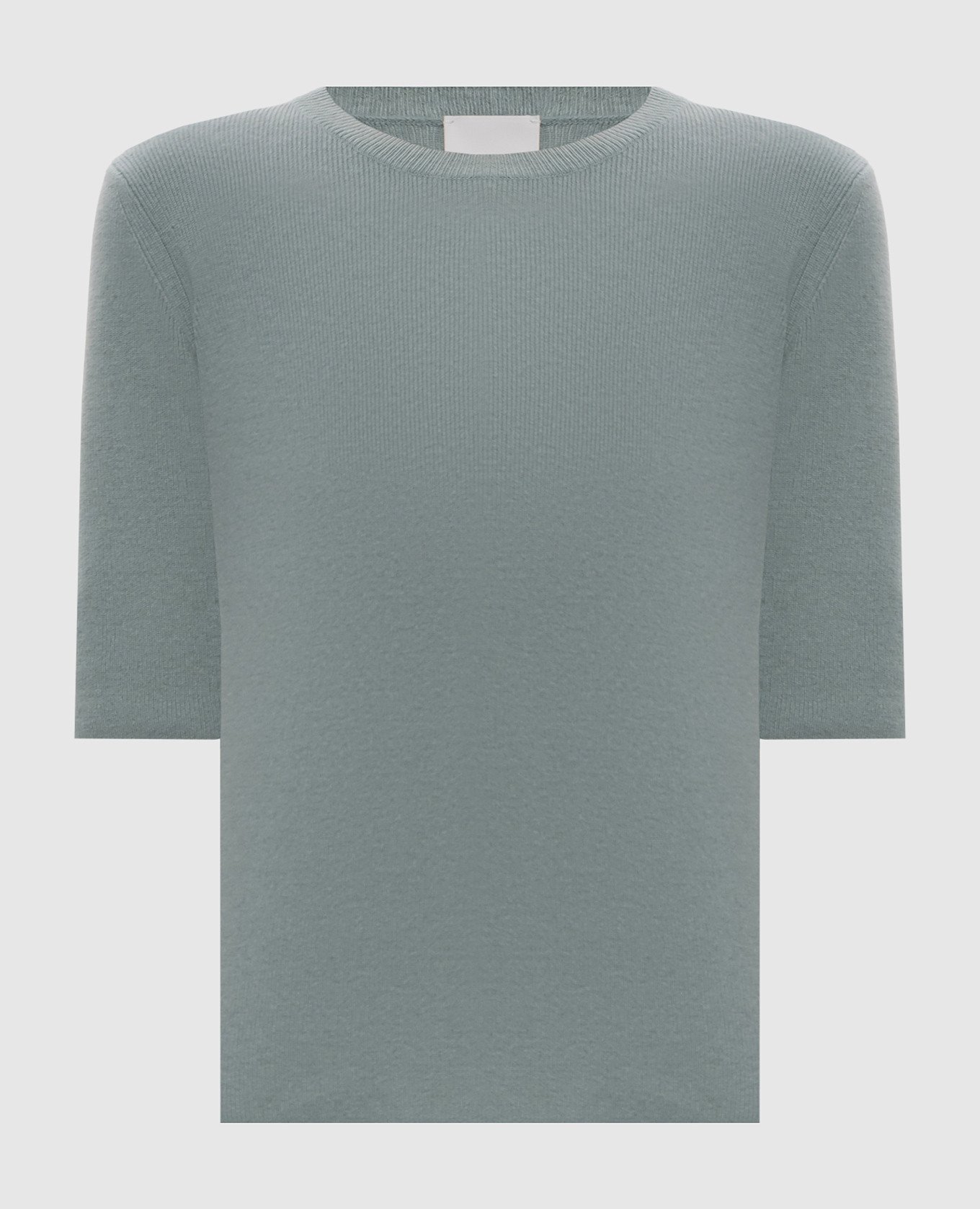 Green wool and cashmere top Allude