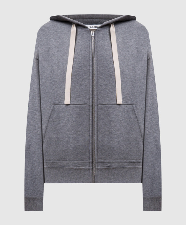 Jil Sander Серая утепленная спортивная куртка J02HG0106J20133