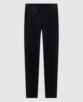 Canali Синие брюки из шерсти CJ06157U91659
