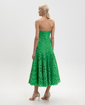 Simkhai Зелена сукня міді Florence 1261227BA