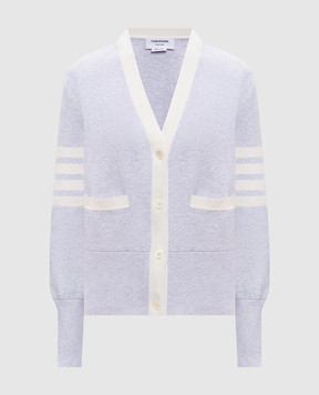 Thom Browne Сірий кардиган FKC207B00219