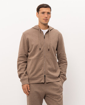 Canali Коричнева спортивна куртка MJ02454T0968