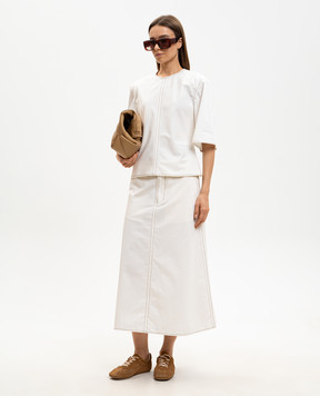 Ami Paris Белый топ FTP831CO0214