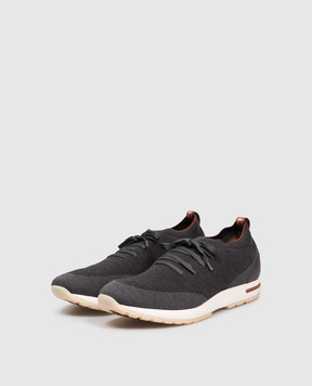 Loro Piana Сірі кросівки Flexy Walk FAI1540
