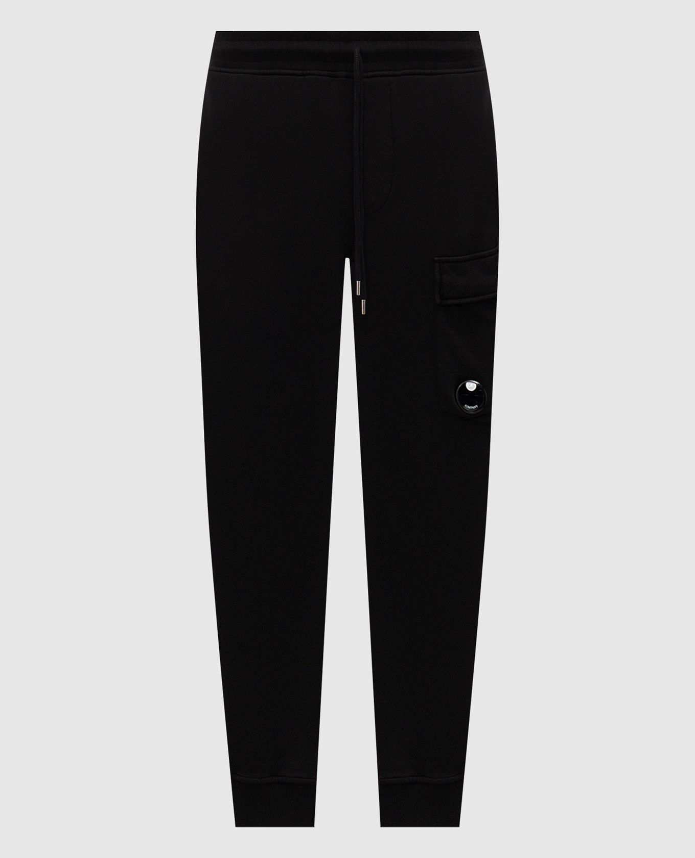 

Черные джогеры с патчем, Черный, Брюки джоггеры