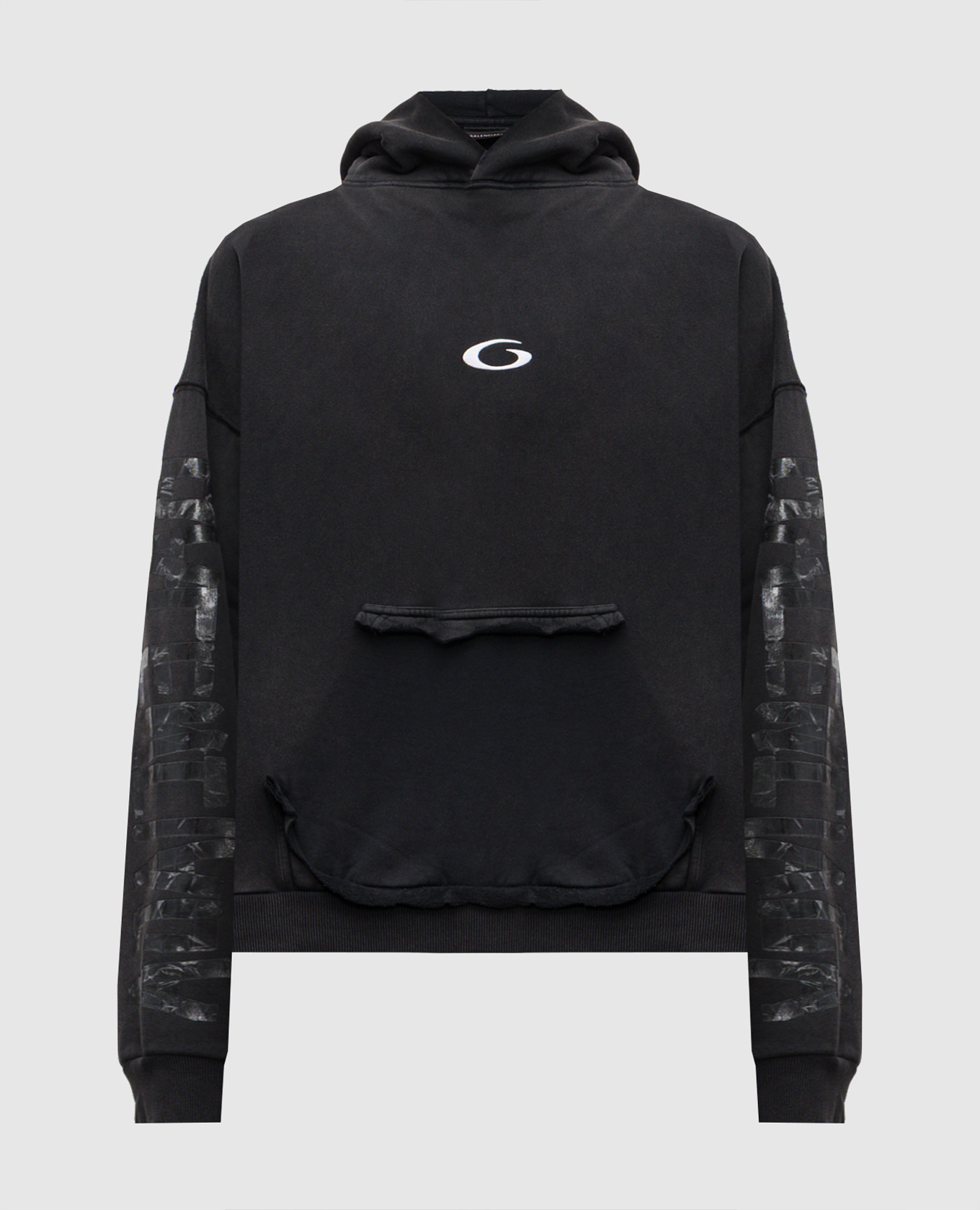 

Черные худи с винтажным эффектом, Черный, Худи