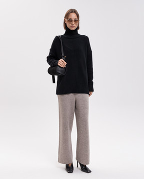 Allude Чорний светр з вовни та кашеміру 26517633