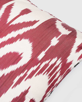 Les Ottomans Декоративная двусторонняя подушка из шелка с принтом VE4150X50DS