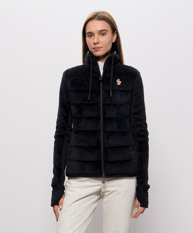 Moncler Grenoble Черная комбинированная куртка L20988G00010809EG изображение 3