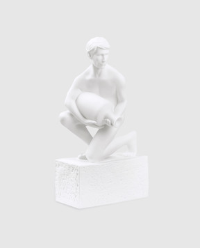 Palais Royal Декоративна біла порцелянова статуетка Zodiac Aquarius man 4514