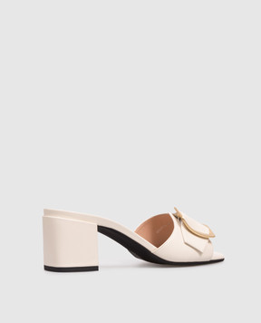 Bally Кожаные мюли клер айворы Boucle WS550SVT005