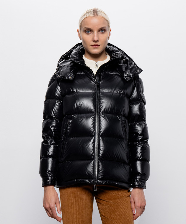 Moncler Чорний пуховик Maire L20931A0014268950 зображення 3