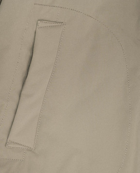 Stone Island Детская куртка цвета хаки с патчем L2S164100007S0A2714