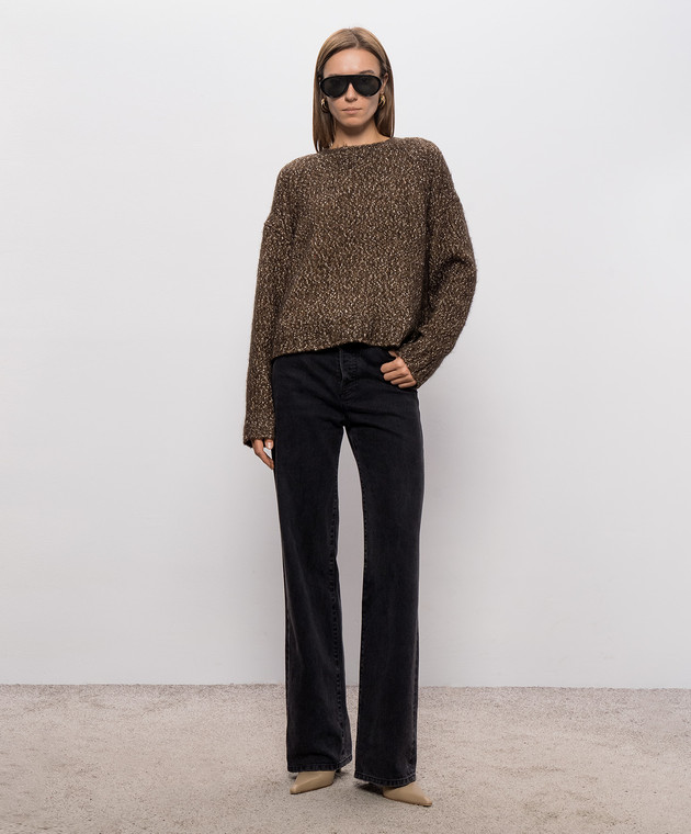 3.1 Phillip Lim Коричневый свитер с шерстью F26170635MWB изображение 2