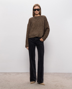 3.1 Phillip Lim Коричневый свитер с шерстью F26170635MWB