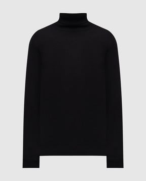 Loro Piana Чорний гольф з кашеміру FAF9161