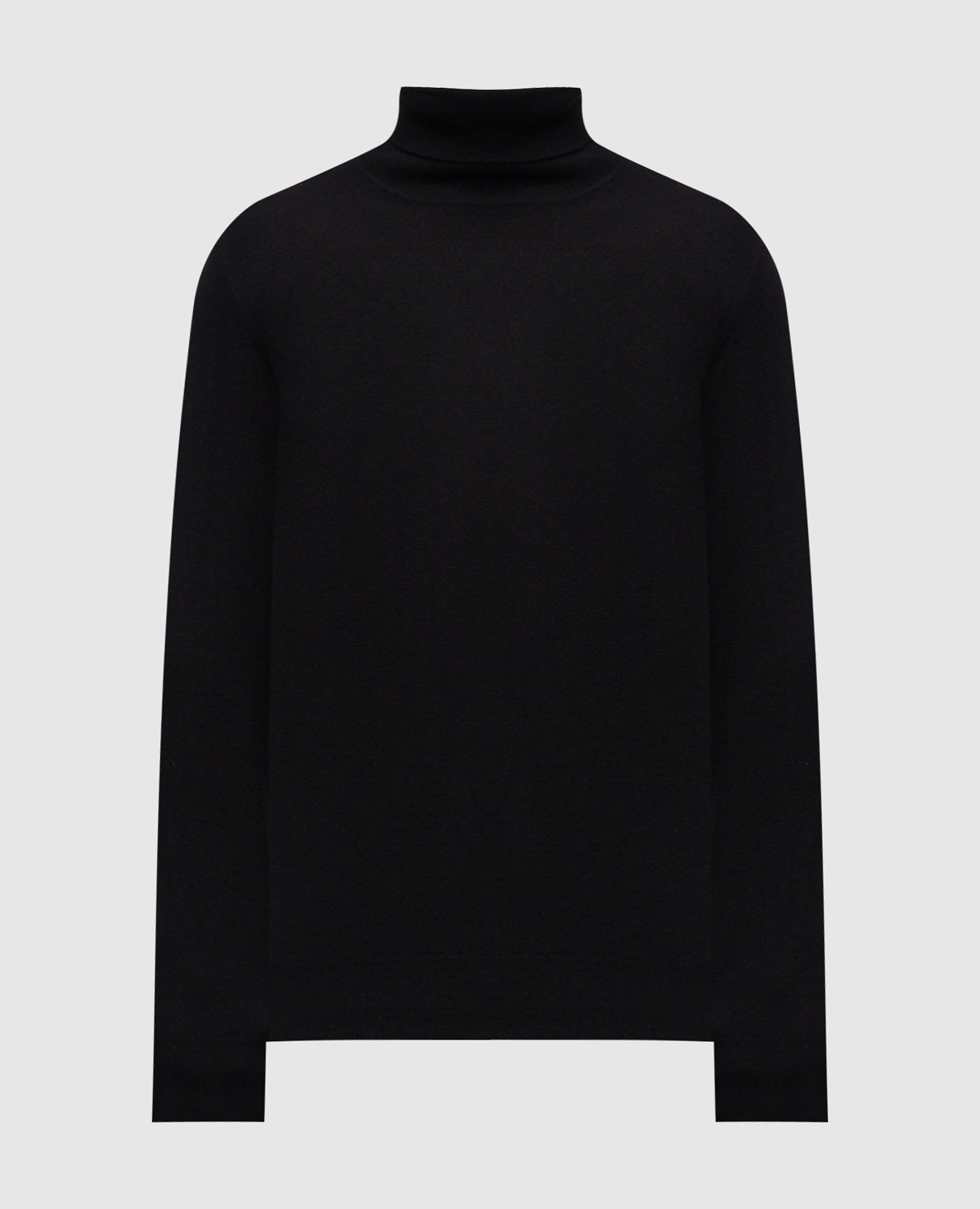 Черный гольф из кашемира