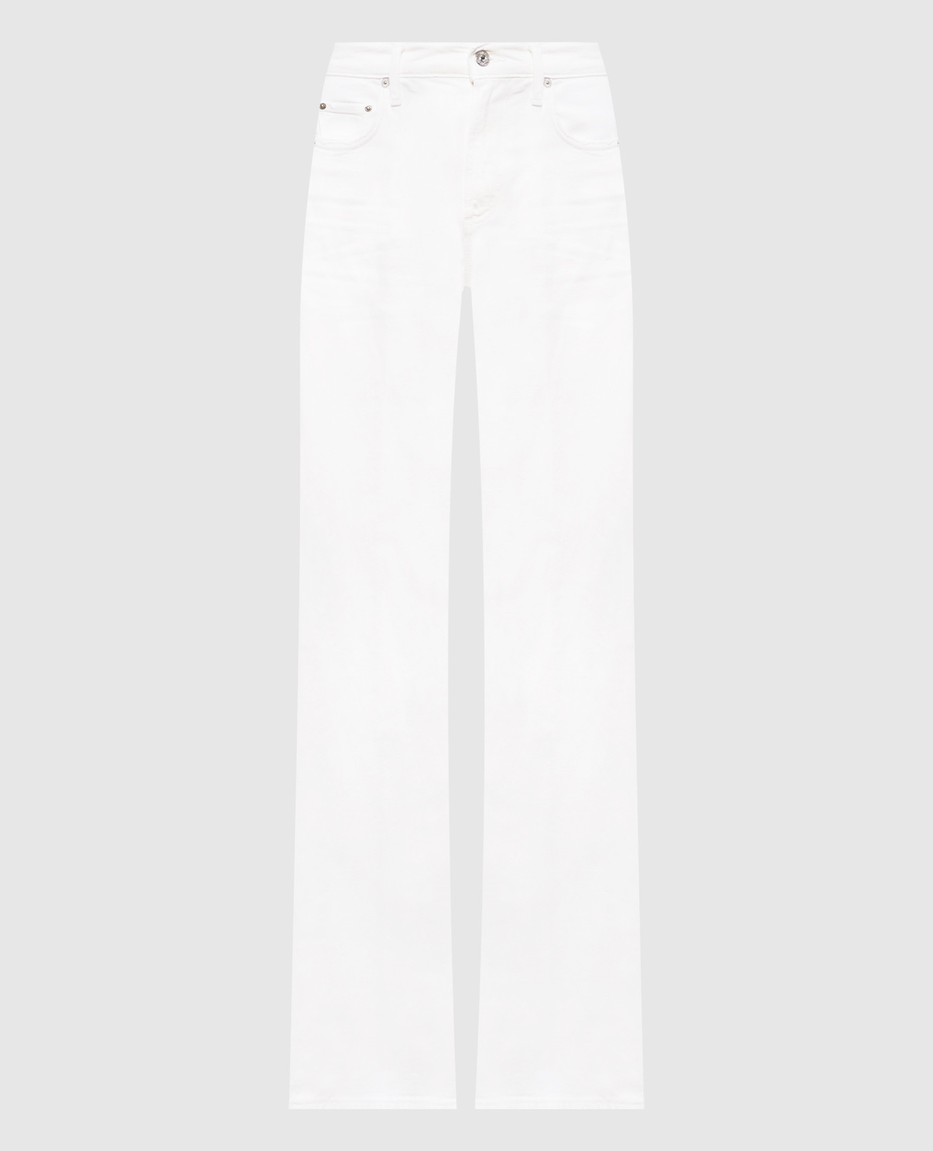 Белые джинсы клеш Kimberly 70's Flare