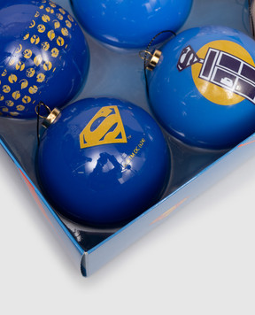 Warner Brothers Набор елочных шаров SuperMan 9 шт DC24920