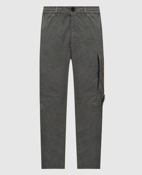 C.P. Company Сірі штани з нашивкою логотипа MPA129A005991G