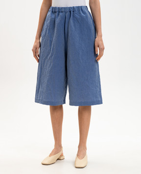 Sofie D`Hoore Блакитні бермуди PLICK з льоном PLICKLION