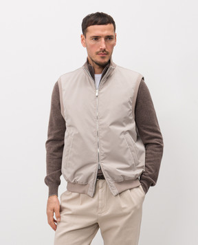 Brunello Cucinelli Сірий жилет MM4796584