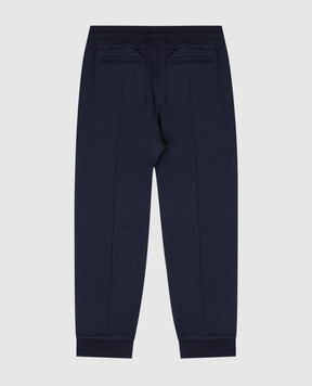 Brunello Cucinelli Дитячі сині джогери BM831E359C