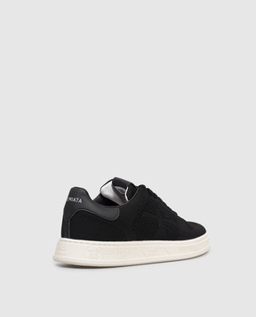 Premiata Черные кроссовки Quinn с принтом логотипа QUINN