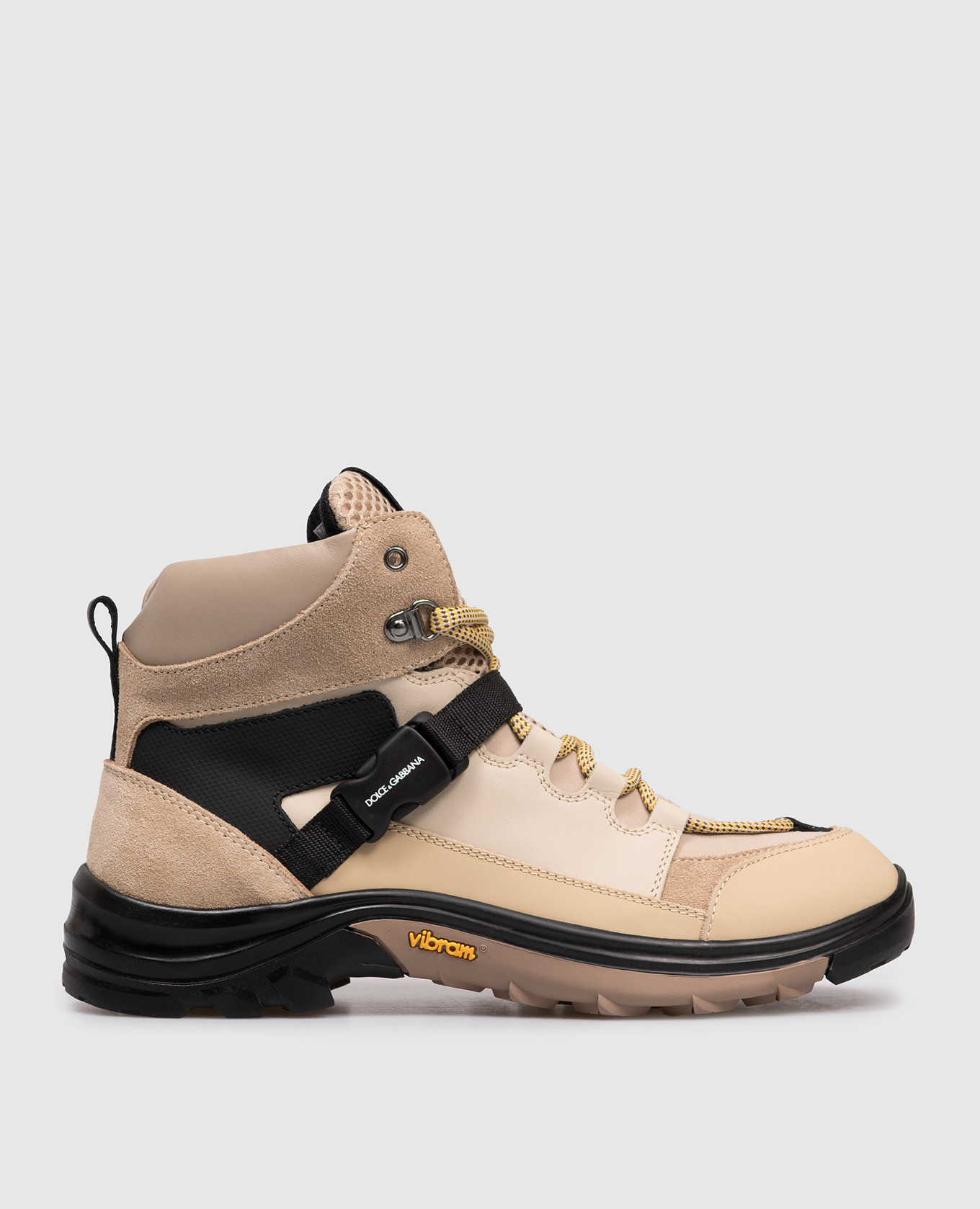 

Детские бежевые ботинки с логотипом, Бежевый, Ботинки