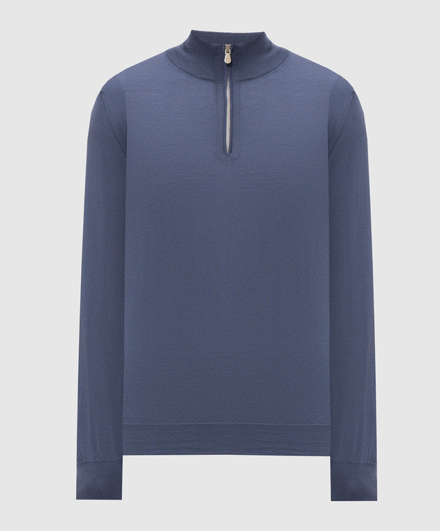 Brunello Cucinelli Синий джемпер M2400124