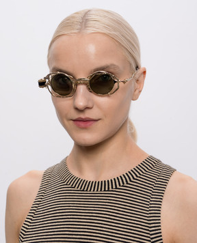 Kuboraum Золотые очки Z50 KRSZ50GD000000GG