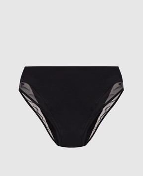 Wolford Черные трусики от купальника с высокой посадкой 4W6237