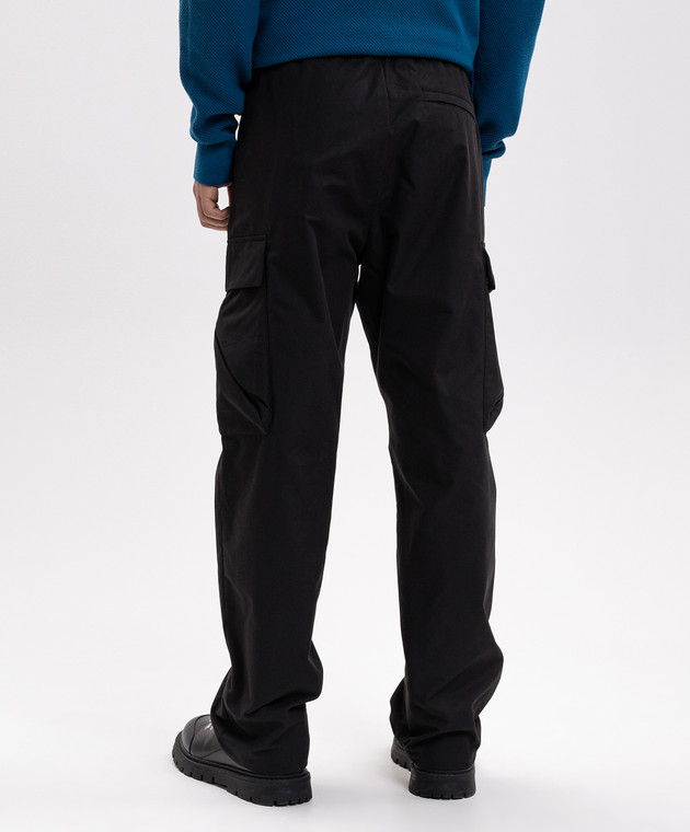 Moncler Чорні карго з логотипом L20912A00039599T0 зображення 4
