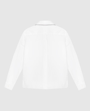 Dolce&Gabbana Детская рубашка с вышивкой логотипа L56S70FU5HW812+