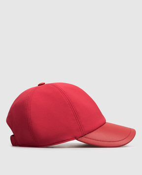 Stefano Ricci Дитяча червона комбінована кепка з емблемою YCV61NV15EPL001H