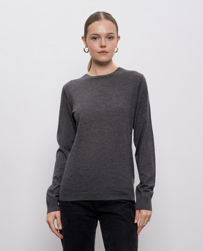 Allude Сірий джемпер з кашеміру 25579100