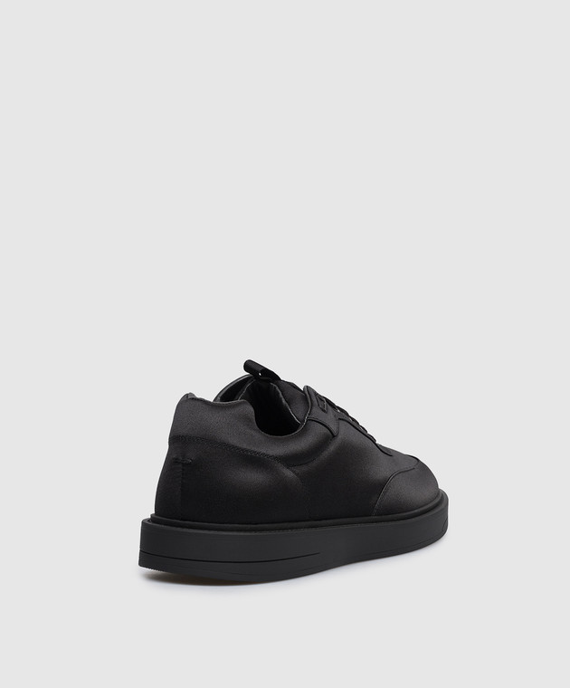 Saint Laurent Черные кроссовки ALTMAN 862660AAGCD изображение 3