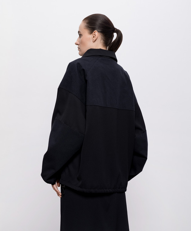 Y`S Yamamoto Чорна куртка з вовни YKY41130 зображення 4