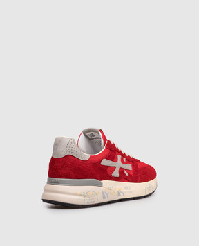 Premiata Червоні комбіновані кросівки MICK MICK01