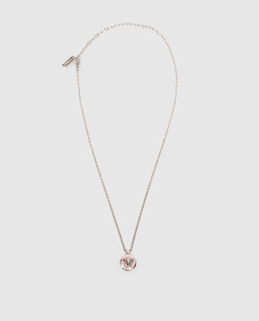 Versace Сріблястий ланцюжок з підвіскою Medusa 10244711A00638