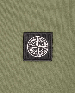 Stone Island Детская футболка с нашивкой логотипа L2S162100003S004768