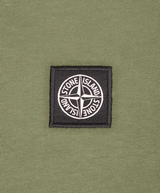 Stone Island Детская футболка с нашивкой логотипа L2S162100003S004724 изображение 3