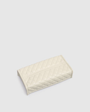 Giobagnara Зелений шкіряний тримач для серветок Diamonds PCPTRECTRV109