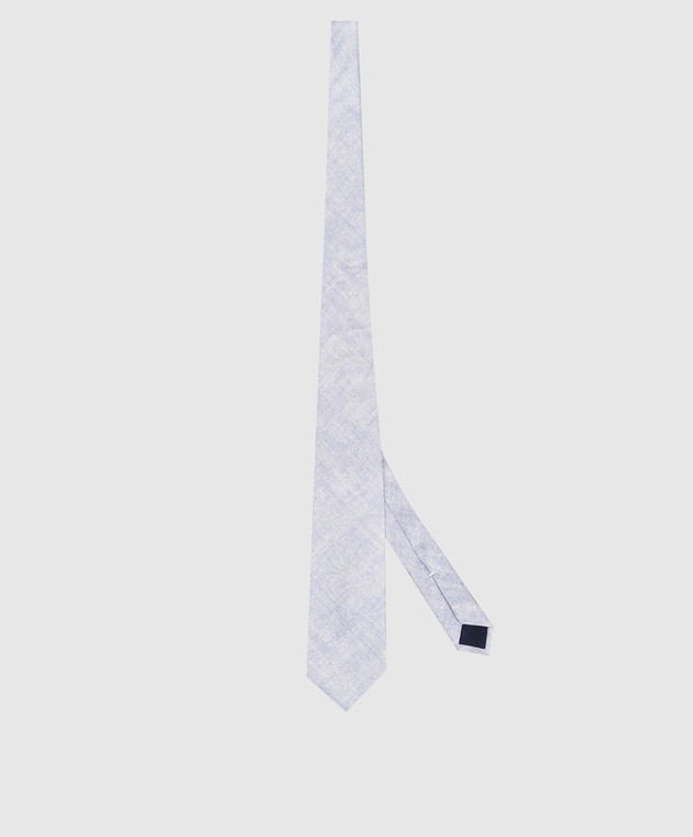 Pini Parma Блакитна краватка із шовку 60594202 зображення 3
