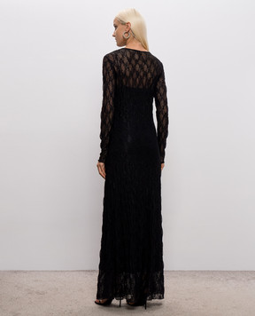 Twinset Чорна сукня з мережива 262LI2NDD